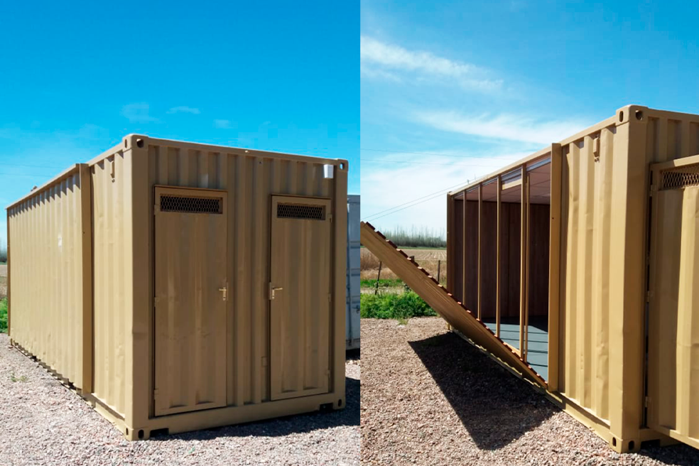 oficina en conatiner